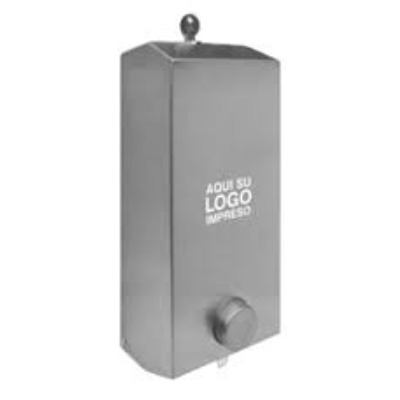 Dispenser Para Jabón Líquido. Acero Inoxidable Brillante