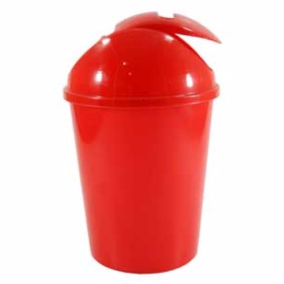 Cesto De Basura Redondo Con Tapa Vaiven, 4 Lt