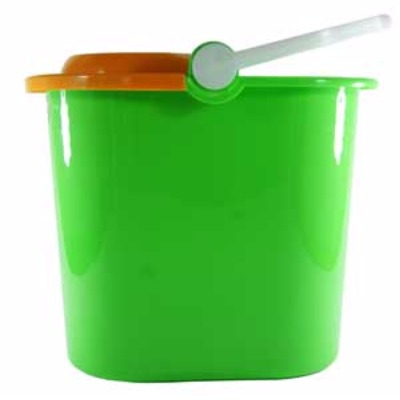 Balde Plástico Con Escurridor 14 Lt