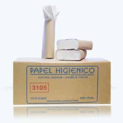 Papel Higiénico Precortado En Caja X 8000 Un.
